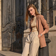 Load image into Gallery viewer, Camel Neutral Ponte Blazer