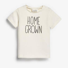 Load image into Gallery viewer, Green GOTS Organic Slogan T-Shirt And Joggers Set (0mths-18mths) - Allsport