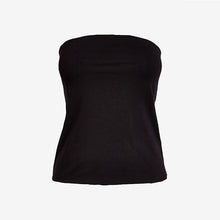 Load image into Gallery viewer, Black Bandeau Boobtube