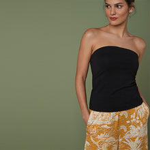 Load image into Gallery viewer, Black Bandeau Boobtube