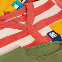 Load image into Gallery viewer, Baby 3 Pack Green Transport Sleepsuits (0mths-2yrs) - Allsport