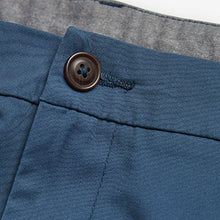 Load image into Gallery viewer, Vintage Blue Slim Fit Stretch Chino Shorts