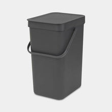 Load image into Gallery viewer, Brabantia Sort & Go Waste Bin, 12L Grey - Allsport