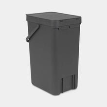 Load image into Gallery viewer, Brabantia Sort & Go Waste Bin, 16L Grey - Allsport