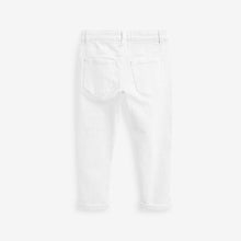 Load image into Gallery viewer, White Regular Fit Five Pocket Jeans (3-12yrs)