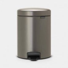 Load image into Gallery viewer, Brabantia Pedal Bin newIcon, 5L Platinum - Allsport