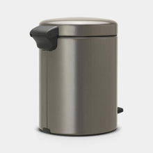 Load image into Gallery viewer, Brabantia Pedal Bin newIcon, 5L Platinum - Allsport