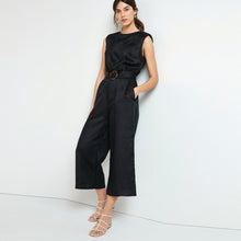 Load image into Gallery viewer, LINEN JMPST SHLD BLK - Allsport