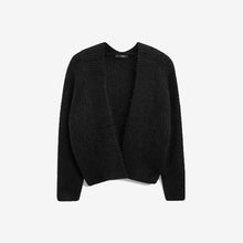 Load image into Gallery viewer, KNITSHOP CARDI BLK - Allsport