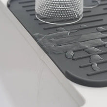 Load image into Gallery viewer, BRABANTIA Silicone Dish Drying Mat Dark Grey