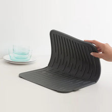Load image into Gallery viewer, BRABANTIA Silicone Dish Drying Mat Dark Grey
