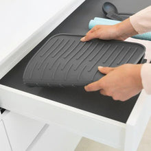 Load image into Gallery viewer, BRABANTIA Silicone Dish Drying Mat Dark Grey