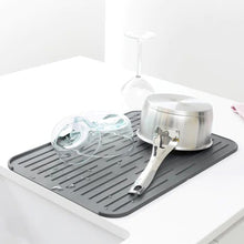 Load image into Gallery viewer, BRABANTIA Silicone Dish Drying Mat Dark Grey