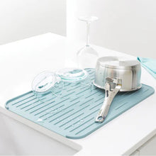 Load image into Gallery viewer, Brabantia Silicone Dish Drying Mat Mint
