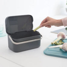 Load image into Gallery viewer, BRABANTIA Food Waste Caddy 1.8 litre - Dark Grey