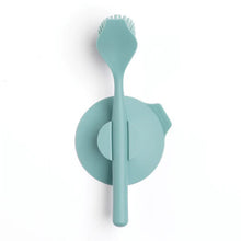 Load image into Gallery viewer, Brabantia Dish Brush with Suction Cup Holder Mint