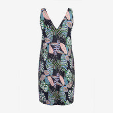 Load image into Gallery viewer, D LIN SH V NAVY LEAF - Allsport