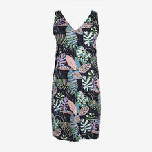 Load image into Gallery viewer, D LIN SH V NAVY LEAF - Allsport