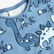 Load image into Gallery viewer, Blue 3 Pack Dinosaur T-Shirts (0mths-18mths) - Allsport