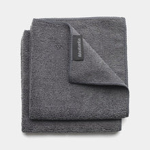 Load image into Gallery viewer, Brabantia Microfibre Dish Cloths, Set of 2 Dark Grey