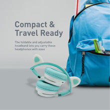 Load image into Gallery viewer, KidSafe Kawaii Style Wireless Kids Headset