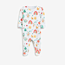 Load image into Gallery viewer, 3 Pack Appliqué Sleepsuits (0-18mths) - Allsport