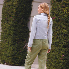 Load image into Gallery viewer, Bleach Wash Denim Jacket - Allsport