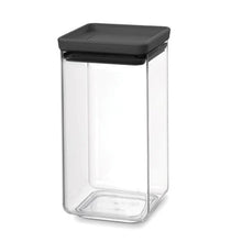 Load image into Gallery viewer, BRABANTIA TASTY+ Dark Grey, 1.6L Square Canister