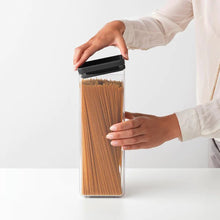 Load image into Gallery viewer, BRABANTIA Square Canister, 2.5L, TASTY+ Dark Grey
