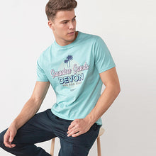 Load image into Gallery viewer, Mint Green Graphic T-Shirt - Allsport