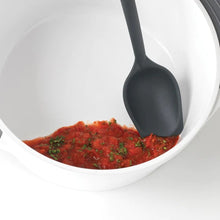 Load image into Gallery viewer, Brabantia TASTY+, Serving Spoon plus Scraper Grape Red