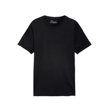 Load image into Gallery viewer, Black Regular Fit Essential Crew Neck T-Shirt