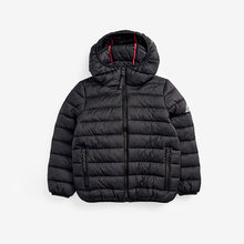 Load image into Gallery viewer, Black Puffer Jacket (3-12yrs) - Allsport