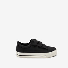 Load image into Gallery viewer, Black Strap Touch Fastening Shoes (Older Boys) - Allsport