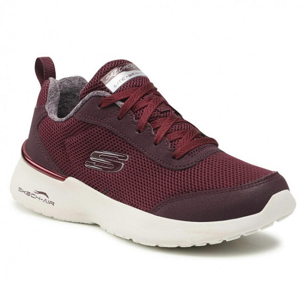 Skechers women's dynamight shoe - burgundy hotsell