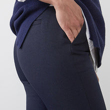 Load image into Gallery viewer, Navy Boot Cut Trousers
