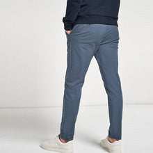 Load image into Gallery viewer, Blue Tapered Fit Casual Chino Trousers - Allsport