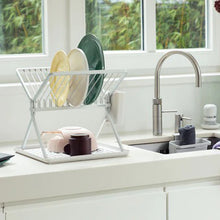 Load image into Gallery viewer, BRABANTIA Foldable Dish Rack Small - Light Grey
