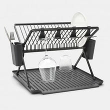 Load image into Gallery viewer, BRABANTIA Foldable Dish Drying Rack Large - Dark Grey