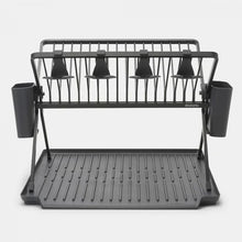 Load image into Gallery viewer, BRABANTIA Foldable Dish Drying Rack Large - Dark Grey