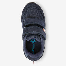 Load image into Gallery viewer, Navy Marathon Light-Up Trainers (Younger Boys)