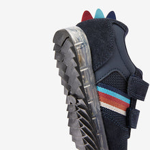 Load image into Gallery viewer, Navy Marathon Light-Up Trainers (Younger Boys)