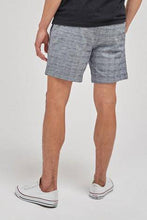 Load image into Gallery viewer, Grey Check Drawstring Waist Dock Shorts - Allsport