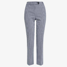 Load image into Gallery viewer, Navy Gingham Slim Trousers - Allsport