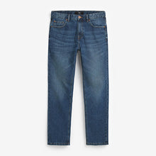Load image into Gallery viewer, Vintage Blue Straight Fit Cotton Jeans - Allsport