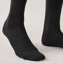 Load image into Gallery viewer, Black Bambou Signature 4 Pack Socks - Allsport