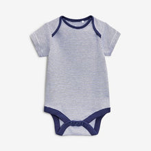 Load image into Gallery viewer, 4PK BLUE SS BASIC BODIES (0MTH-2YRSS) - Allsport