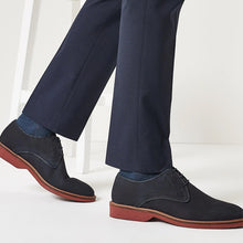 Load image into Gallery viewer, NAVY NUBUCK SC DERBY - Allsport