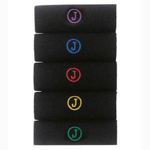 Load image into Gallery viewer, Monogram Embroidered Socks Five Pack - Allsport