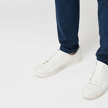 Load image into Gallery viewer, Dark Blue Skinny Fit Stretch Chino Trousers - Allsport